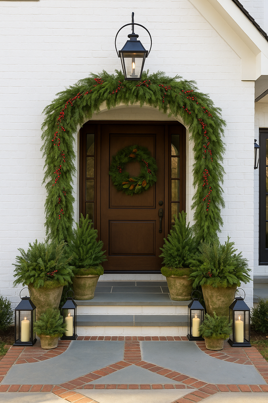 The Winter Greenery Look