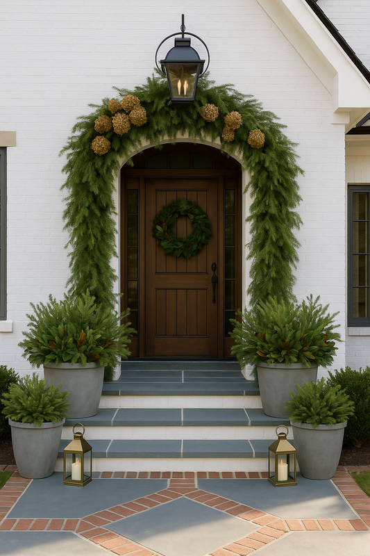 The Winter Greenery Look